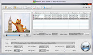 WinX Free MP4 to PSP Converter screenshot